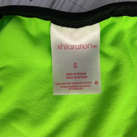 💥 Lime Green & Black Net One Piece Swimsuit | Small - Picture 5 of 12